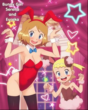 Bunny Girl Serena and Eureka