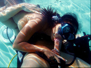 Underwater blowjob Eroce