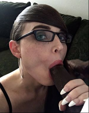 Natalie Mars sucking cock