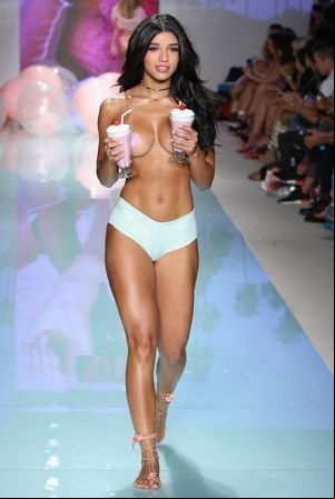 Models show off their sweeter side